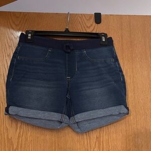 SO, girls denim jean shorts, 14 medium blue
